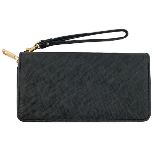 Läcker plånbok i läderimitation Mörkblå one size