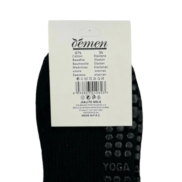 Yogastrumpor DAM, Stl 35-41, 3-pack multifärg one size