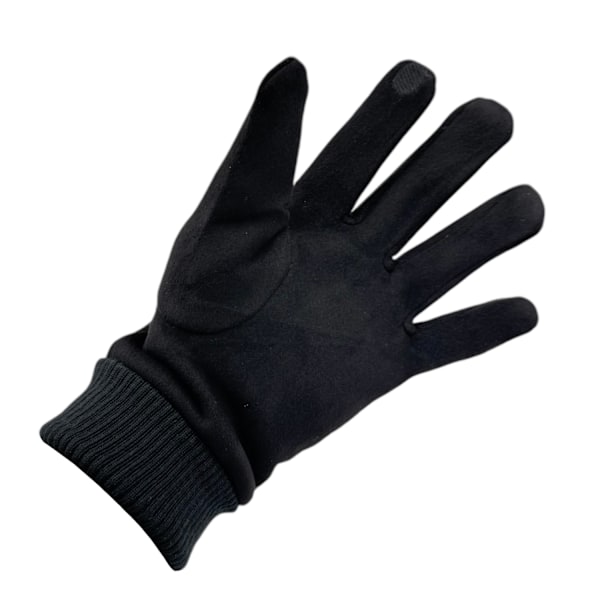 Handskar mocka herr Svart one size