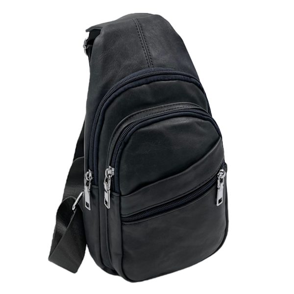Axelväska crossbody grå one size