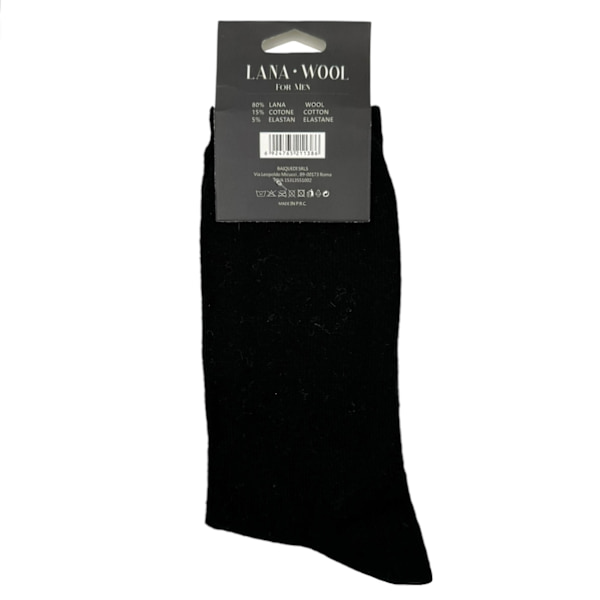 Ullstrumpor 12 pack, HERR 40-46 multifärg one size