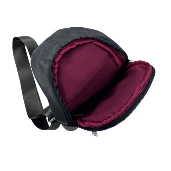 Axelväska crossbody grå one size