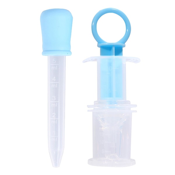 2pcs Babies Medicine Dispenser Needle Feeder Medicine Dropper Dispenser