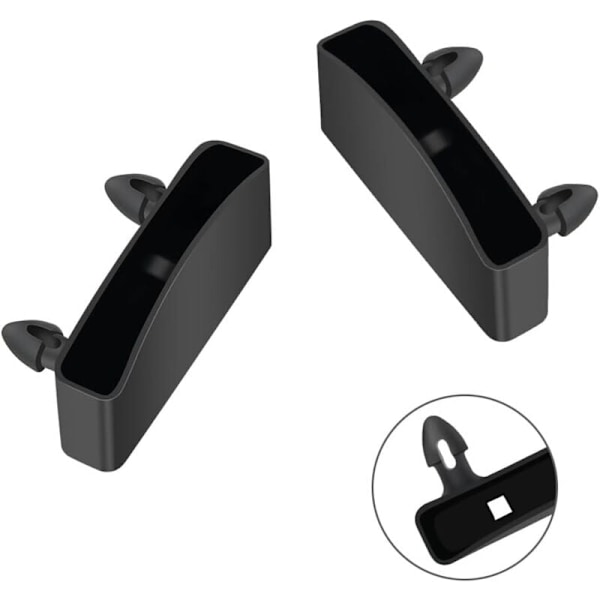 20 kpl Muoviset sälepohjan kannattimet sänkyyn - 54 x 9 mm - Musta - Korroosionkestävä, kestävä, helppo asennus