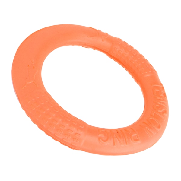 Pet Pull Ring Elastisk EVA Liten Motion Hoppträning Löpning Hundträningsring för Puppy Orange