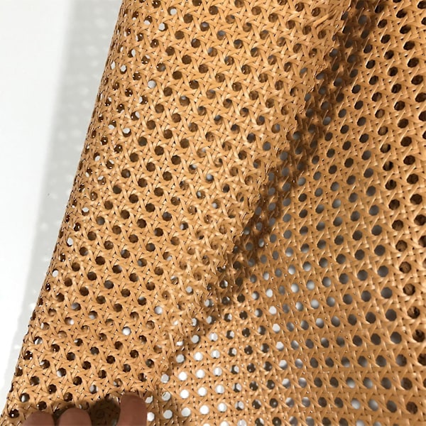 Kryc 1 Rulle Rattan Net Uden Gråd Stærk DIY Rattan Møbeldekoration Engineering Net Rattan Net Til Daglig Brug (dp)