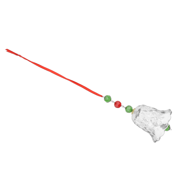 Hængende vindspil udsøgte geometriske polerede overflader glas vindklokker til julegave dekoration gennemsigtig