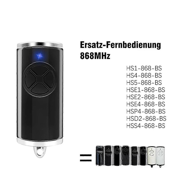 Garageportåpnere for Hormann Håndholdt Sender HSE-4-868-BS