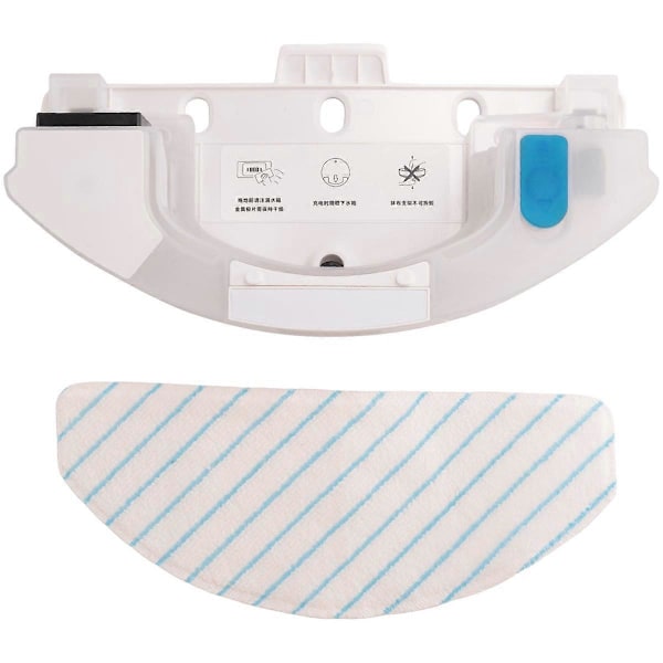 Vesisäiliöllinen moppausjärjestelmä Deebot T9 Power T9 Max -robotille, valkoinen