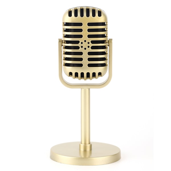 Classic Prop Microphone for Filming Dance Shows Practice Using Microphone Props FilmGold