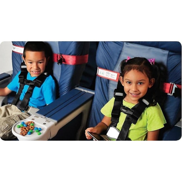 Kids Fly Safe Cares Barn Flygplanssäkerhetssele Barn Flygresor - Barnsäkerhetsanordning för Flygplan [DB]