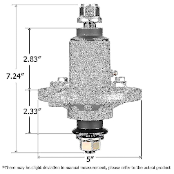 Til John Deere La135 La115, 42-tommer 48-tommer plæneklipper traktordæk [gratis fragt]{HH}