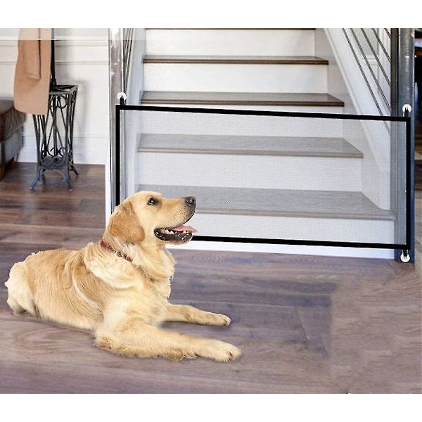 Dog Barriers, Portable Dog Door Gate Foldable Dog Gate,180 X75cm