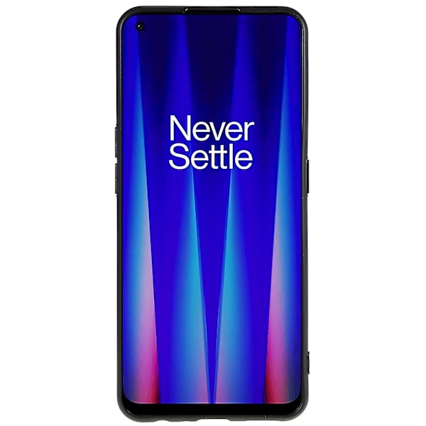 Suojaava TPU-kuori OnePlus Nord CE 2 5G -puhelimelle - Mattamusta, sormenjälkiä hylkivä, joustava