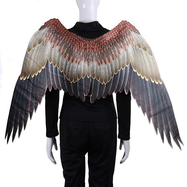 Kuitukangaskangas Juhlava Enkelin Siivet Halloween Ylisuuret Mustavalkoiset Siivet Pukurekvisiitta Ea Eagle Angel Wings