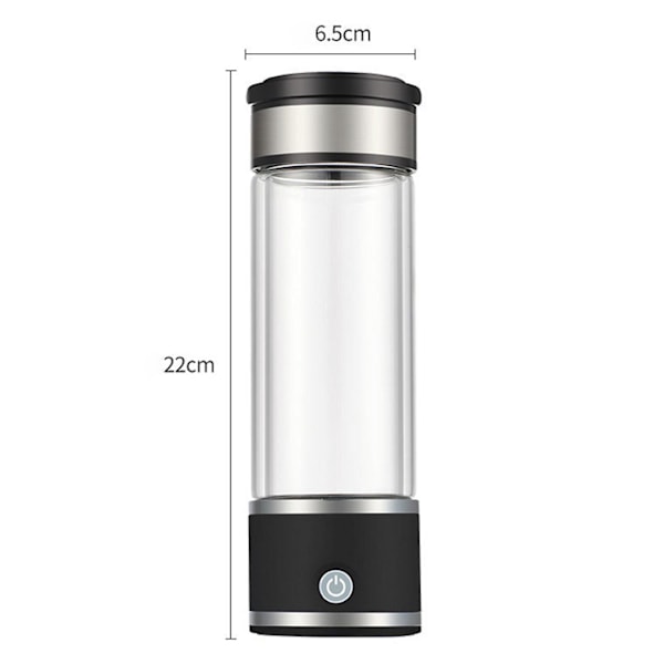 420 ml:n vetyvesikuppisetti Kannettava vedyn tuottaja raikasta vettä ionisoiva laite kotiin ja toimistoon