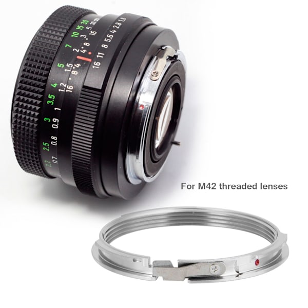 M42-PK M42 til Pentax PK K-fatning Adapter Ring Fokus Uendelig M42-PK