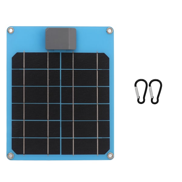 Solcellepanel Kit 25W 5V 18V Dobbelt Output Høj Konverteringsgrad Vandtæt Solbatteri Opladningspanel til Bil Båd Trailer RV