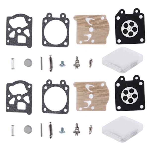 2Set forgasserreparasjonsett erstatning passer for Stihl 026 MS260 024 MS240 MS210 MS230 MS250 FS85 FS86 FS88