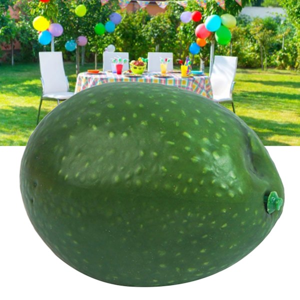 Kunstig frugt ABS realistisk delikat kunstig simulation frugt rekvisitter til fotografering display avocado