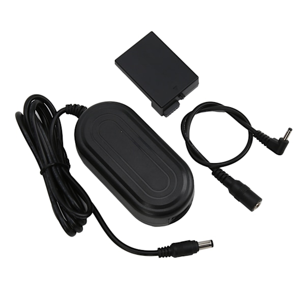 AC-adapter strømforsyning og LPE8 dummy-batteri DC-kobler-sæt til Canon 550D-kamera