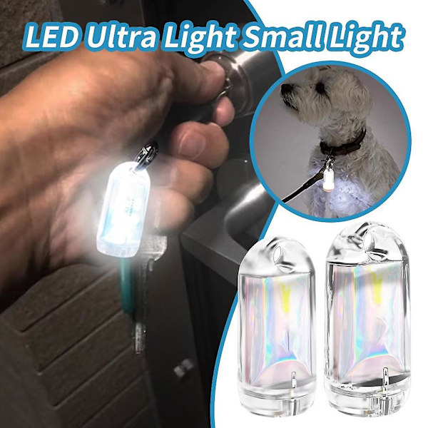Ultra Mini LED Lommelygter Letvægts USB-C Genopladelig EDC, Lomme Høj Lysstyrke