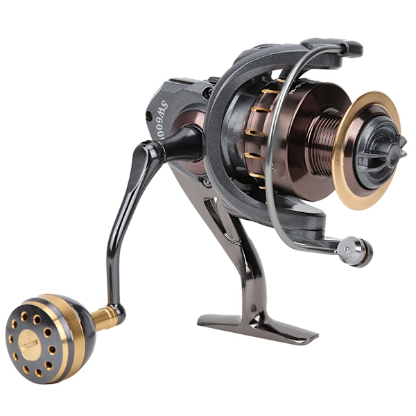 SW Serie Helt Metal Havfiskeshjul Høj Styrke Let Kast Langdistancehjul SW6000
