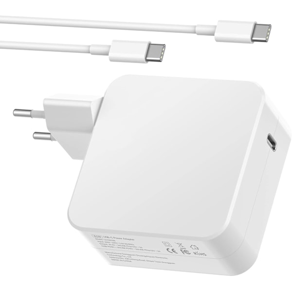 Laturi Mac Book 2016 2017 2018 2019 2020 Pro 61W USB C -virtalähde