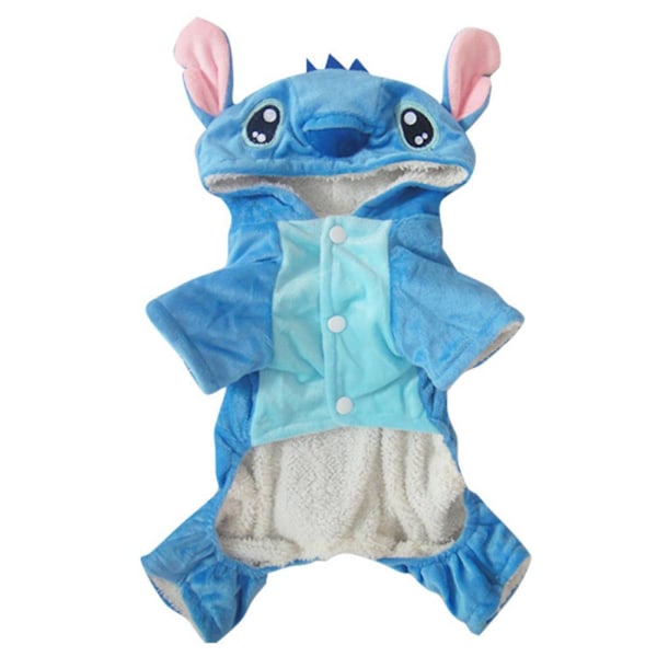 Husdyrkostume Stitch, Firbenede Tøj Efterår Og Vinter M