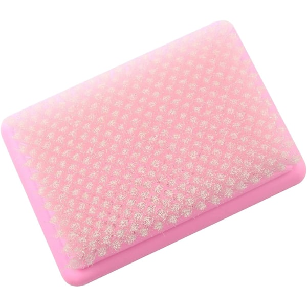 Filtreringsmåtte Børste Plast Rosa Uld Filtreringsbørste Broderi Arbejdsbord DIY Børste