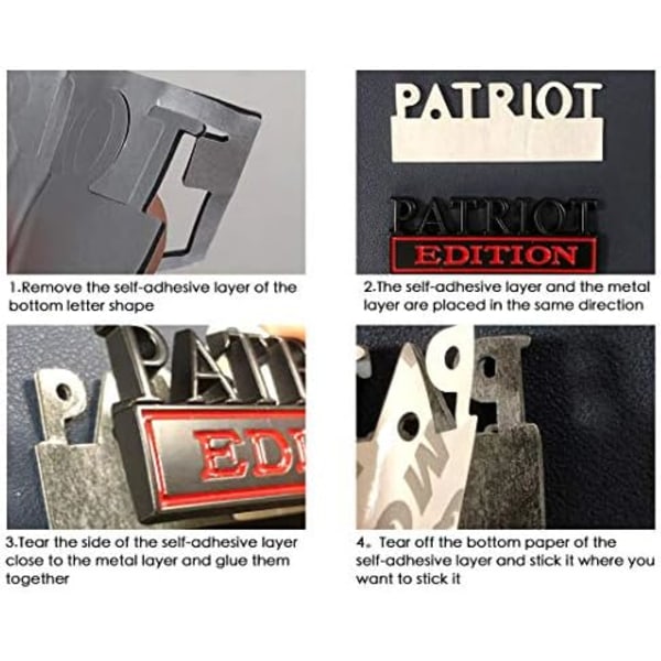 Universal Cowboy Edition Emblem Dekal Ersättning Bil Lastbil SUV Kompatibel med Ford F150 Jeep Dodger Chevrolet Badge{DH}
