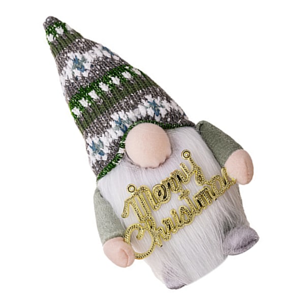 Svensk Nisse Tomte Ornament med Lys Lang Hat Sød Jule Dværg Dekoration til Ferie Hjem Thanksgiving Mand