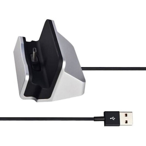 Usb 3.1 Type C Docking Station Stand Oplader Sølv Opladere & Holdere
