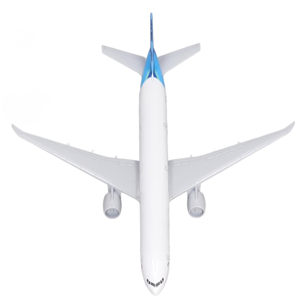 Metall Flyvemaskine Model Legering Simuleret Nøjagtig Skala Stabil Base Hjemmeindretning Fly Model B777