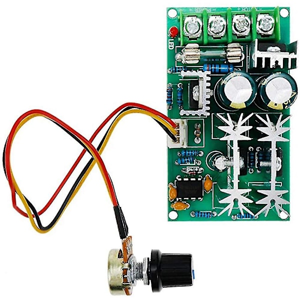 DC Motorstyrning 12v 24v 36v 48v Högeffekts Drivmodul PWM Elektronisk Regulator