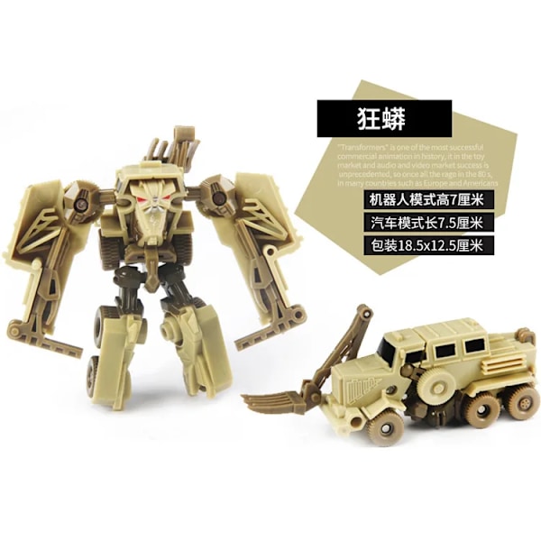 Mini Transformers -lelu Masterpiece-mallilelu pojan toimintahahmolle Studio Series 8cm Hasbro Devastator Transformer Orange