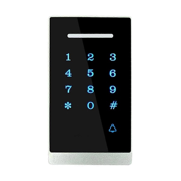 Elektronisk sikkerhedsdør adgangskontrol tastatur, stand-alone tastatur, understøtter 2000 brugere, dørlås tastatur controller, garage nøglefri adgangskode