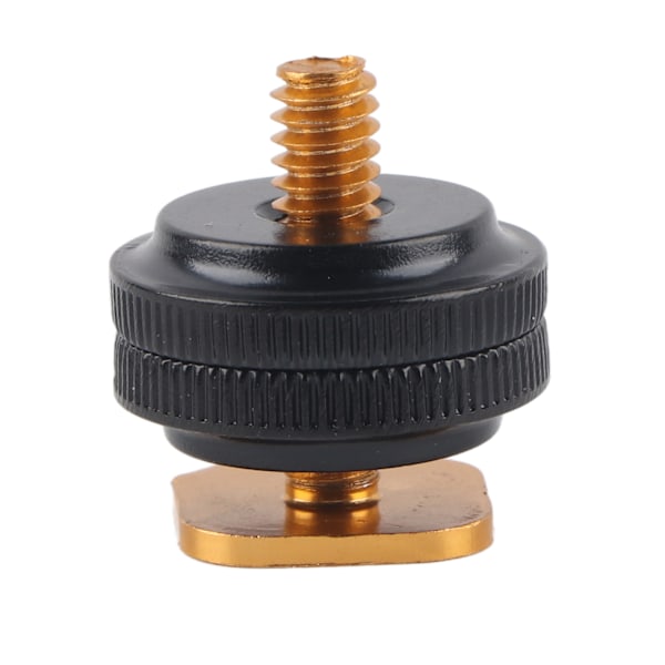 Hot Shoe 1Pc 1/4" Tripod Screw to Flash Hot Shoe Adapter Holder Mount Accessory