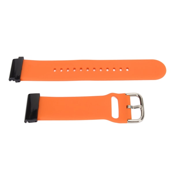 26mm Silikonarmband Flexibel Justerbart Ersättningsarmband för Fenix 7X 6X 5X Orange