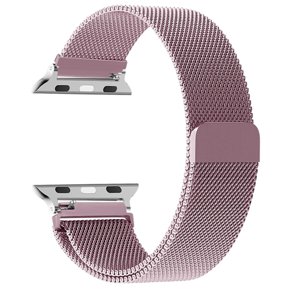 Milanese loop reim for Apple Watch rem 44mm 40mm 45mm 49mm 41mm 38mm 42mm 44 mm Armbånd iWatch Series 9 3 6 5 SE 7 8 Ultra 2 Rose gull rosa gull