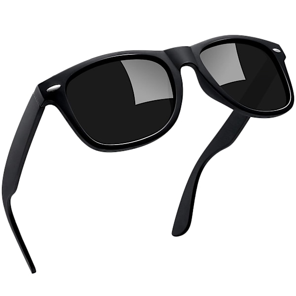 Firkantede polariserte solbriller menn kvinner UV-beskyttelse unisex【】