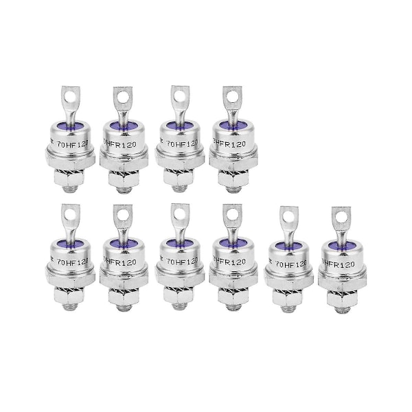 Par Likriktarspole 70HF120/70HFR120 70A 1200V Effekt Metall Bounce Typ Likriktardioder