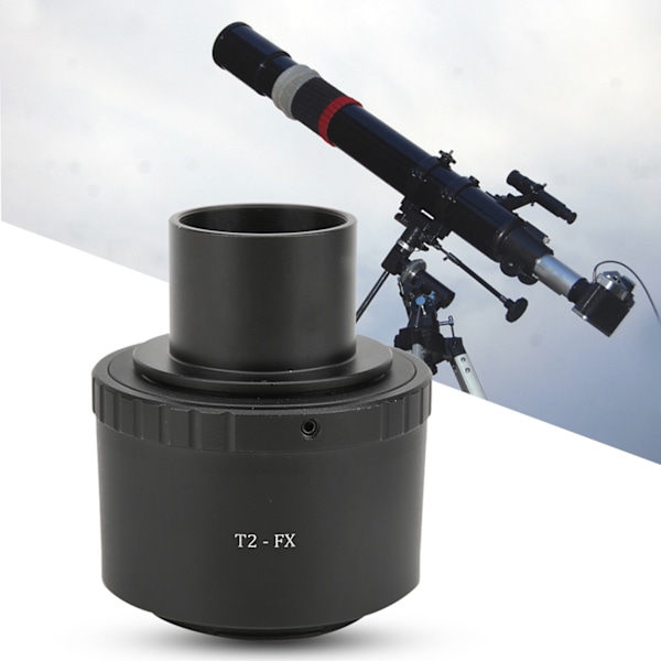 1,25 tums T-adapterring M42*0,75 astronomiskt teleskopadapter för Nikon Canon Sony Fujifilm Olympus Samsung spegellös kamera (FX)