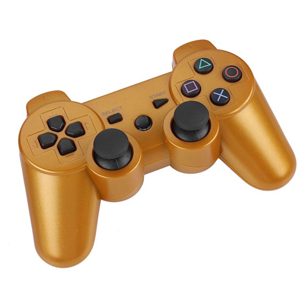 Langaton Bluetooth-peliohjain Täydellinen peliohjain PS3:lle (keltainen)