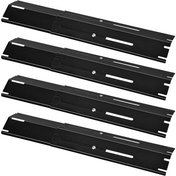 Tcgg-4st justerbare varmefordelere, 30-53 cm varmeplate gassgrillsett Grilltilbehør for de fleste gassgriller Universal erstatningsdel
