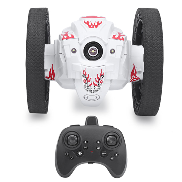 2.4G HZ RC-auto Kaukosäätöinen Pomppuauto 360 Asteen Pyörimis Temppuauto Valoilla