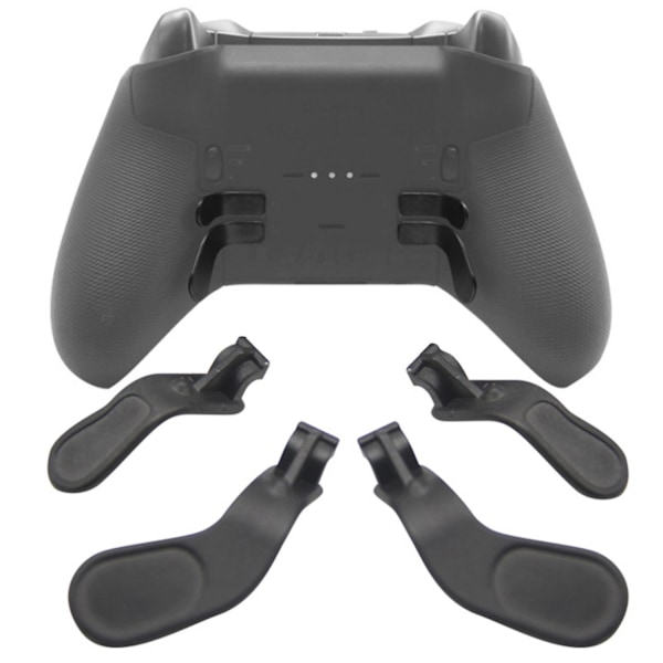 Set med 4 metallpaddlar i rostfritt stål Passar - Xbox One Elite 2 Series Controller - Perfekt