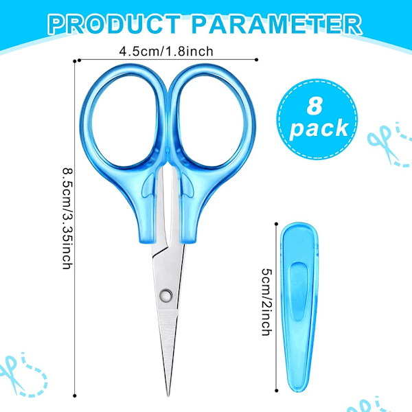Mini Sakset 8 kpl