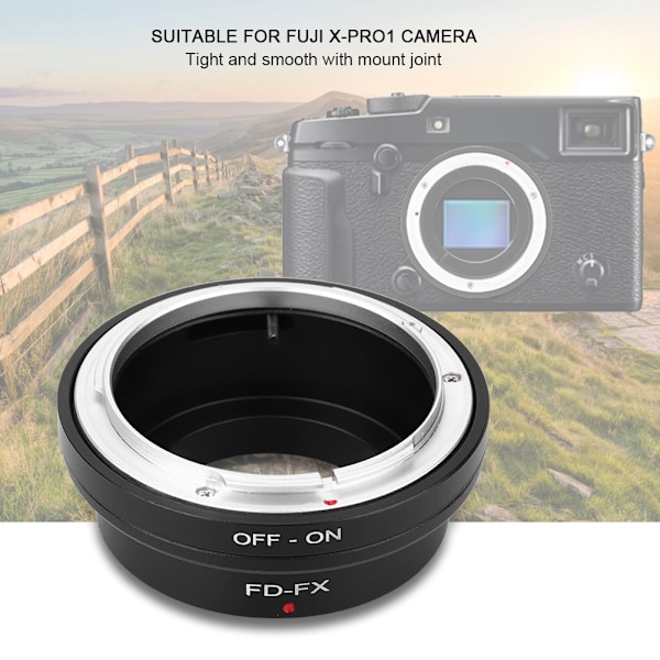 FD-FX til Canon FD-objektivadapterring til Fujifilm FX X-mount-kamera