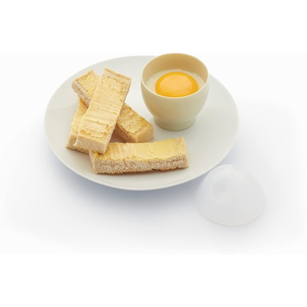 Eggformet rask mikrobølgeovn eggkoker (4)